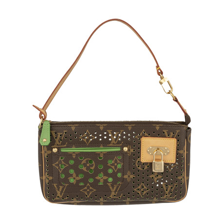 Louis Vuitton // Monogram Denim + Leather Handbag // CA0036 // Pre-Owned