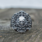 Skull Signet Ring // Silver (11.5)