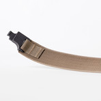 Epoch Single Layer Belt // Brown Strap // Dark Earth Latch (Regular (Up to 38" Waist))