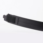 Epoch Double Layer Belt // BioThane Strap // Black Latch (A (26"-29" Waist))