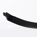 Epoch Double Layer Belt // Black Strap // Black Latch (A (26"-29" Waist))