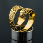 Gold Collection // Ouroboros Ring (Size 5)