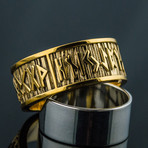 Gold Collection // Elder Futhark Ring 2 (Size 6)