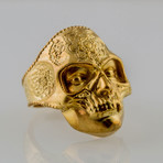 Gold Collection // Mask Ring (Size 6)