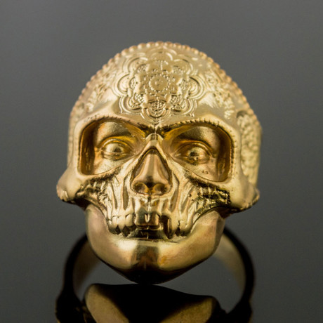 Gold Collection // Mask Ring (Size 6)