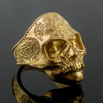 Gold Collection // Mask Ring (Size 6)