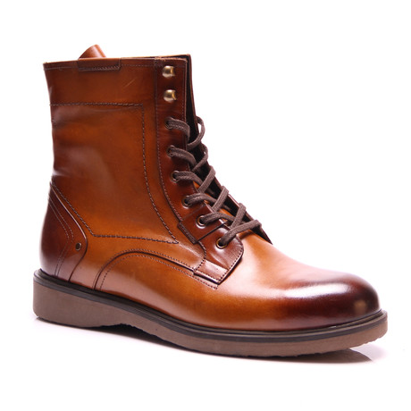 Lace-Up Boot // Tobacco (Euro: 40)
