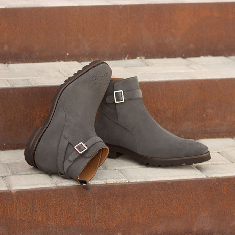 Jodhpur Boot // Gray Lux Suede (US: 9)
