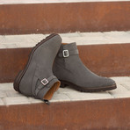 Jodhpur Boot // Gray Lux Suede (US: 13)