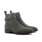 Jodhpur Boot // Gray Lux Suede (US: 14)
