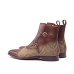 Octavian Buckle Boot // Tweed Sartorial // Medium Brown Painted Calf (US: 13)