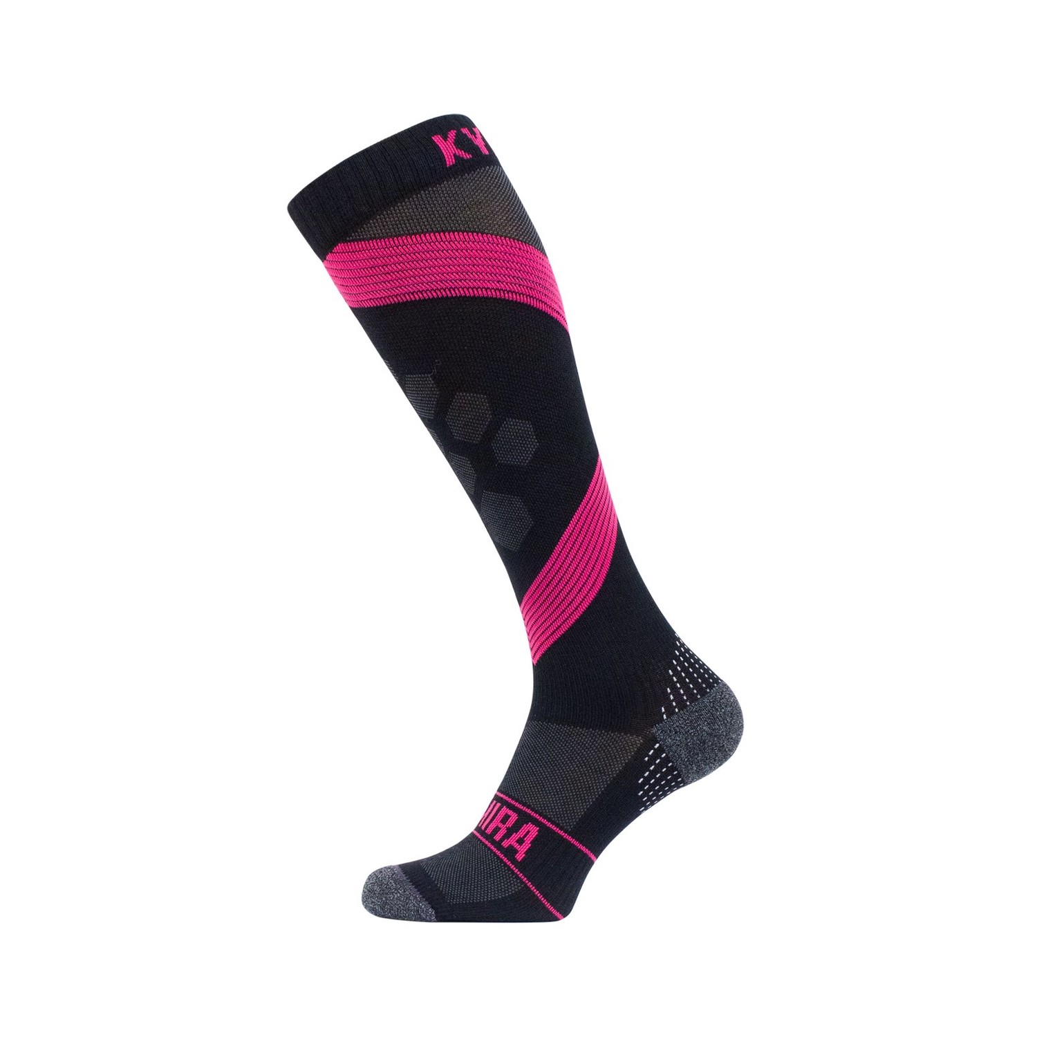 Compression Socks // Black + Pink (XS) - KYMIRA Sport - Touch of Modern