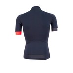 Onyx Cycle Jersey // Black + Red (M)