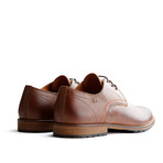 Manchester Leather Shoe // Dark Brown (Euro: 48)