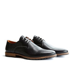 Manchester Leather Shoe // Dark Gray (Euro: 45)