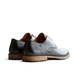 Manchester Leather Shoe // Dark Gray (Euro: 45)