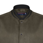 Evren Spring Nubuck Jacket // Olive (XL)