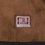 Volkan Spring Nubuck Jacket // Brown (S)