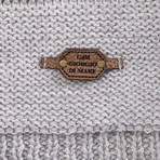 Altan Knitwear Jacket // Light Gray (XL)