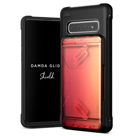 Damda Shield Solid // Galaxy S10 (Orange + Purple)