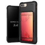 Damda Shield Solid // iPhone 8 Plus (Pink + Blue)