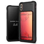 Damda Shield Solid // iPhone XS Max (Pink + Blue)