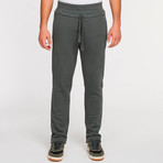 Regular Fit Cotton Drawstring Sweatpants // Green (S)