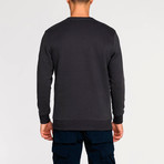 Paneled Cotton Jersey Sweatshirt // Meteorite (L)