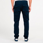 Cargo Cotton Lightweight Pants // Navy Blue (32WX32L)