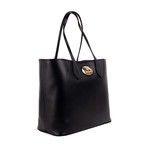 Leather Tote Bag // Black