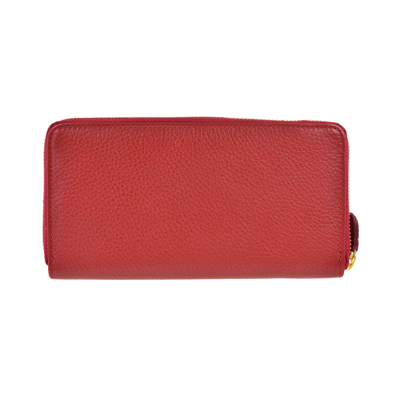 Roberto Cavalli // Continental Leather Wallet // Burgundy - Clearance ...