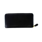Continental Leather Wallet // Black
