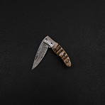 Damascus Folding Knife // 2721