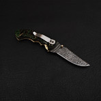 Damascus Folding Knife // 2723