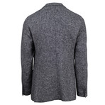 Pal Zileri // Wool Blend Sport Coat + Pockets // Gray (US: 48R)
