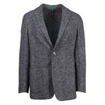 Pal Zileri // Wool Blend Sport Coat + Pockets // Gray (US: 48R)