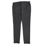 Brunello Cucinelli // Wool Five Pocket Jeans // Slate Gray (45)