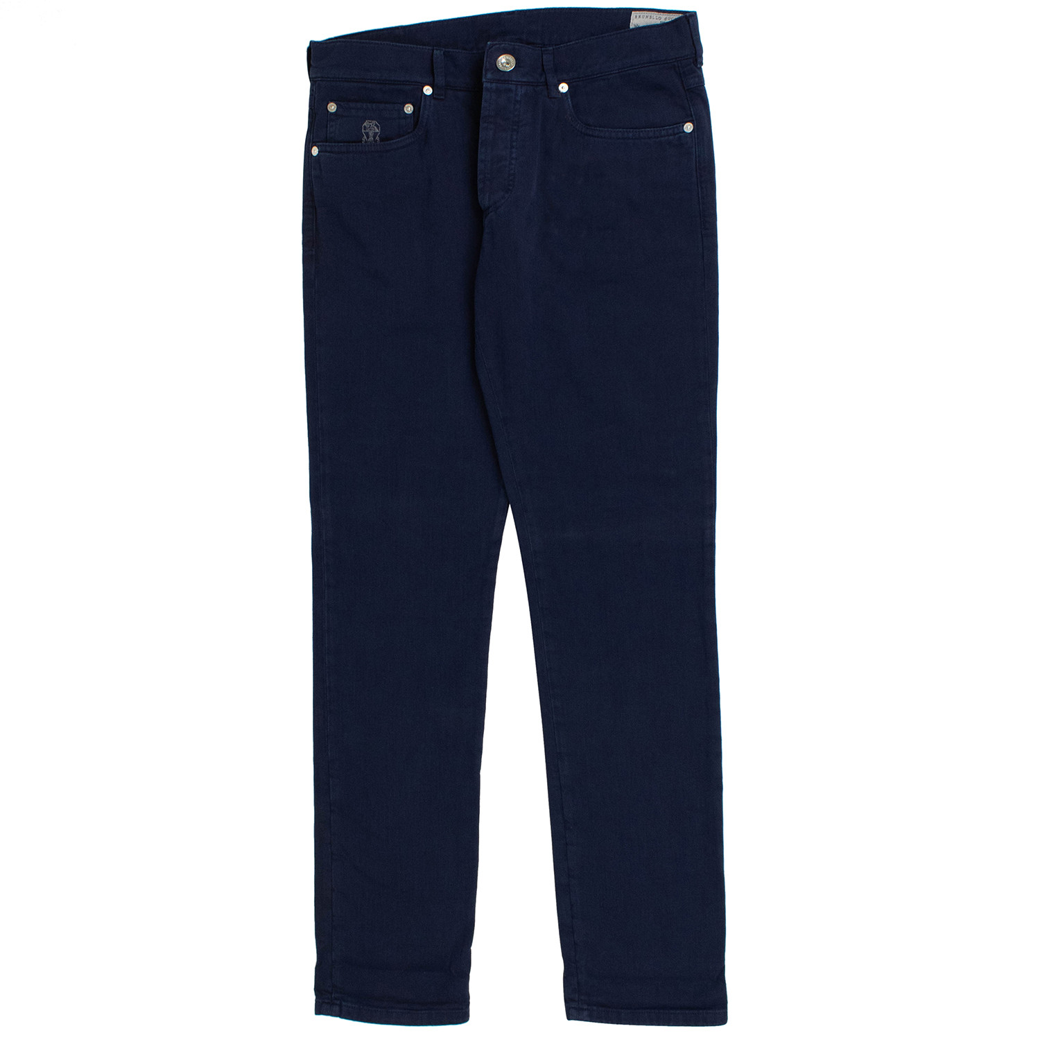navy blue cotton jeans