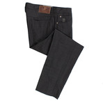 Brunello Cucinelli // Wool Five Pocket Jeans // Stone Gray (45)