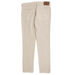 Brunello Cucinelli // Cotton Denim Five Pocket Jeans // Tan (44)