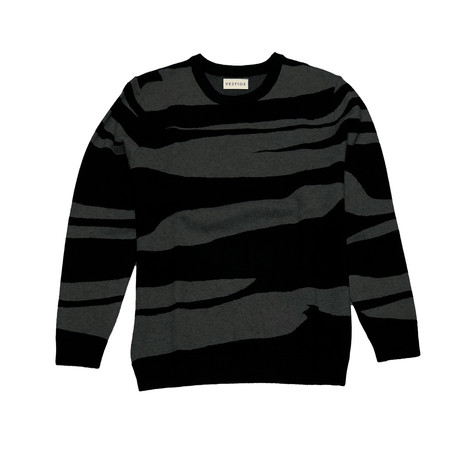 Textured Sweater // Black (S)