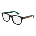 Men's GG0004O-002-53 Optical Frames // Black