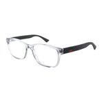 Men's GG0011O-007-55 Optical Frames // Crystal Gray