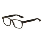 Men's GG0011O-005-55 Optical Frames // Black