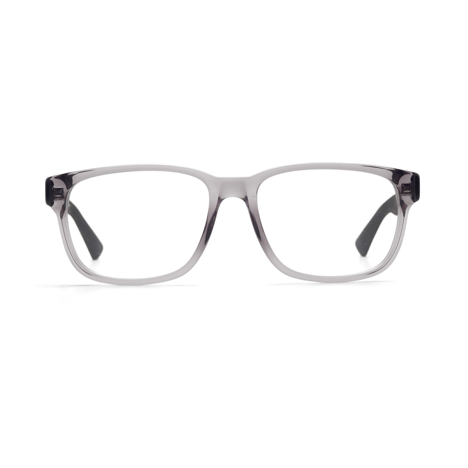 Men's GG0011O-007-55 Optical Frames // Crystal Gray - Gucci - Touch of ...