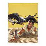 Staked Out in the Desert (Unframed)