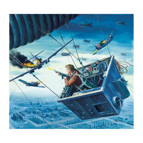 The Commando's Strange Attack Balloon (Unframed)