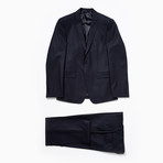 Two Button Wool Suit // Navy (Euro: 52)