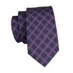 Heliot Handmade Tie // Purple