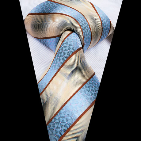 Mathe Handmade Tie // Tan